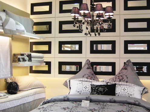 紫羅蘭家紡品牌店面展示