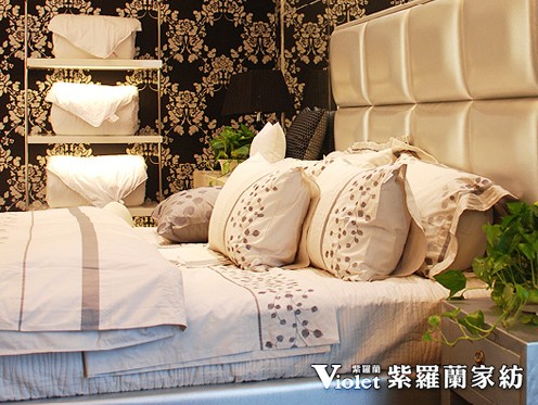 紫羅蘭家紡品牌店面展示