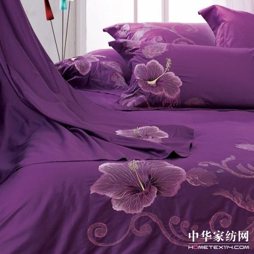 紫羅蘭床品為您獻上色彩盛宴