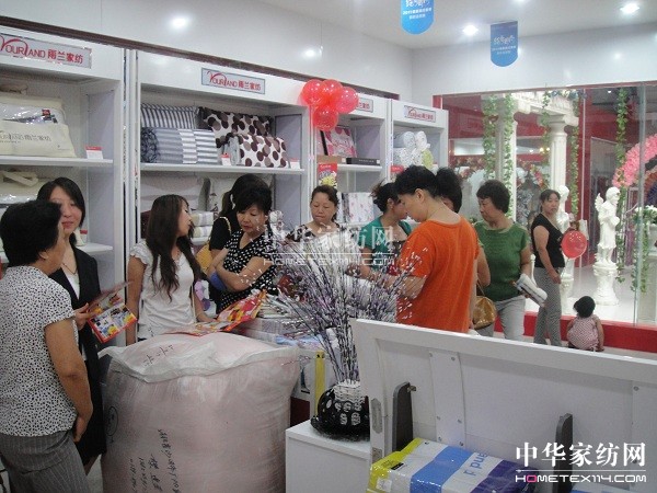 雨蘭家紡艷開河北沙河