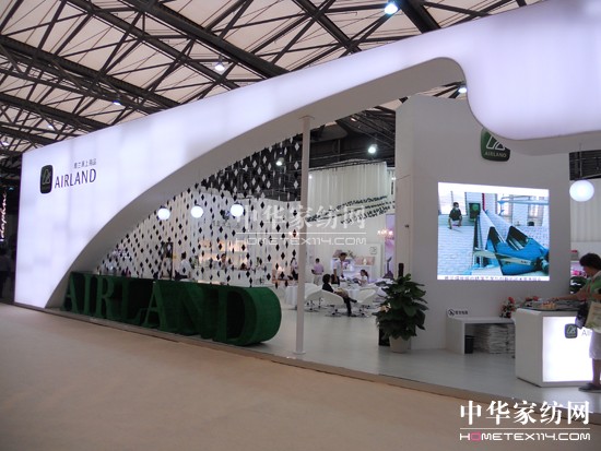 雅蘭上海家紡展演繹和諧自然