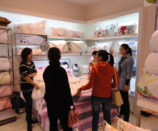 澧縣紫羅蘭家紡專賣店創銷售奇跡