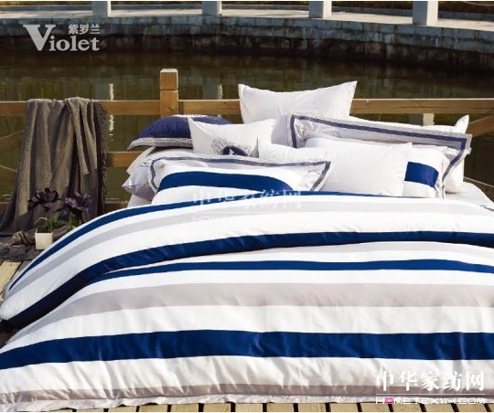 行走異域風情間紫羅蘭床品如詩如畫