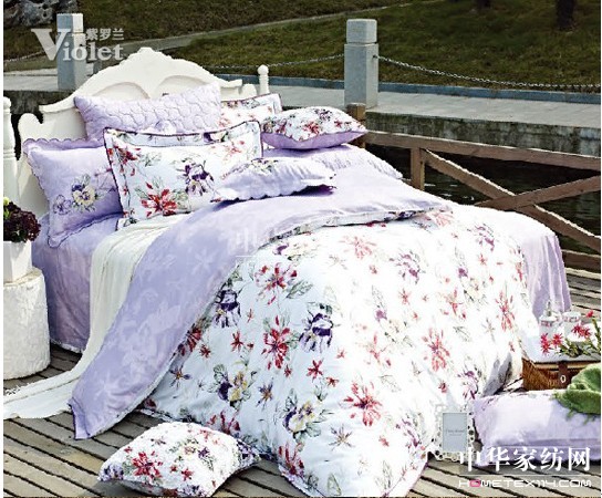 精致家紡紫羅蘭讓生活更美