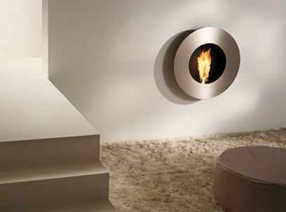 簡約藝術感火爐設計