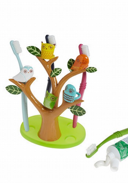 卡通牙刷架 讓孩子愛上刷牙