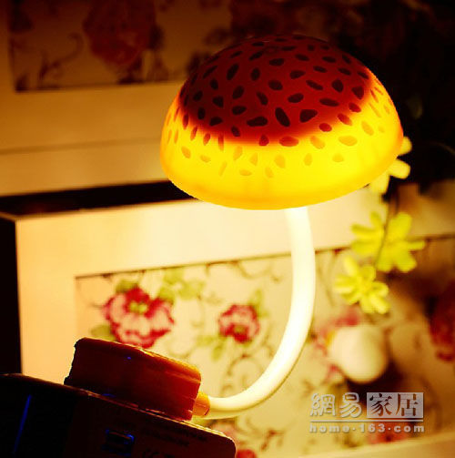 可愛又省電趣致小臺燈