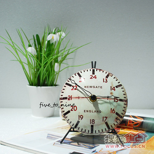 創(chuàng)意無(wú)限 簡(jiǎn)約時(shí)尚個(gè)性掛鐘(二)