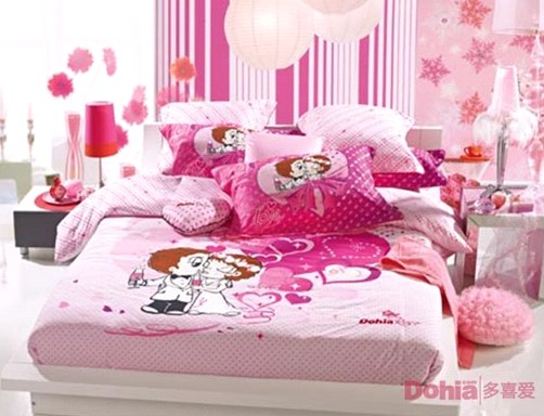 五月新婚潮多喜愛家紡婚慶床品扮新房