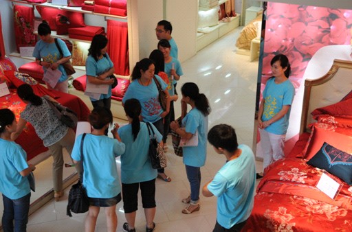 藍鴿家紡2012年秋冬訂貨會圓滿結束