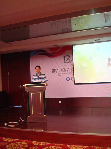 柏琳家紡2012秋冬新品發布會召開