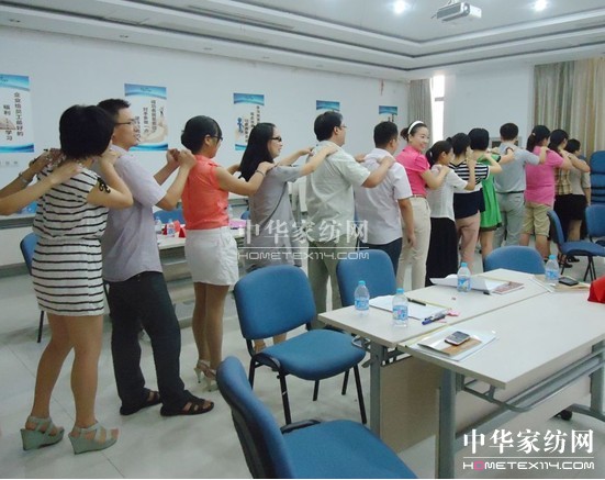 寶縵家紡舉辦第一屆TTT培訓(xùn)