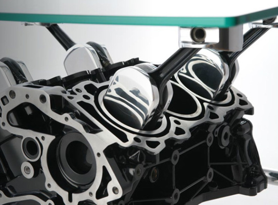 汽車零件組裝而成的新奇家具