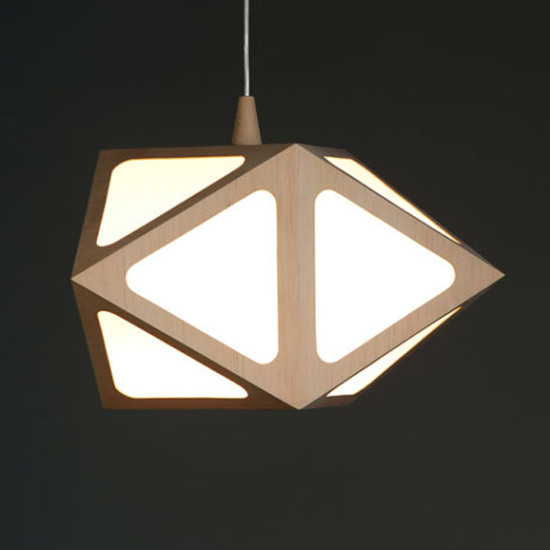 多面玲瓏幾何體創(chuàng)意矮桌燈具組合