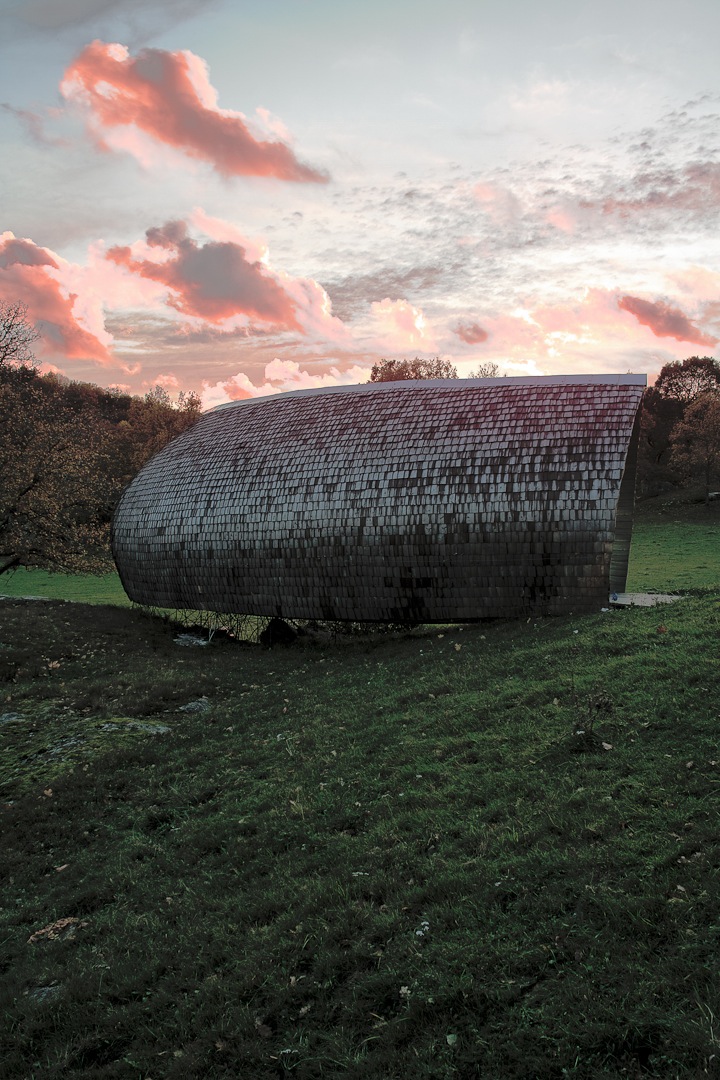 回歸自然CurvedHus創意造型住宅