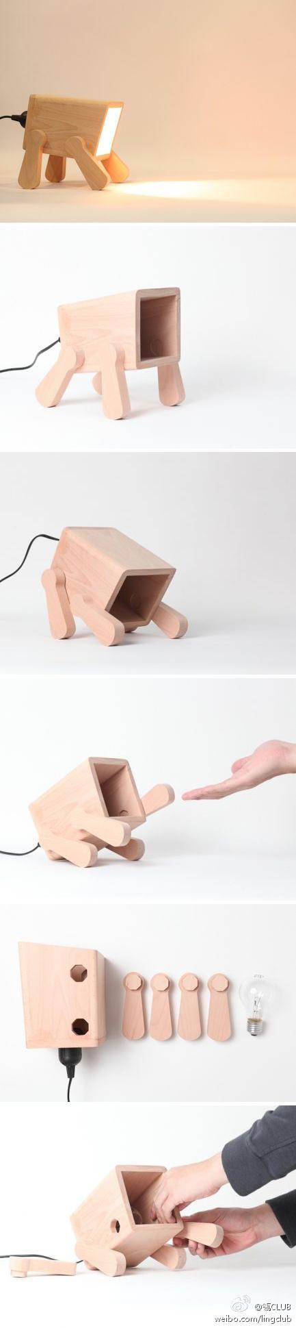 木質(zhì)寵物燈