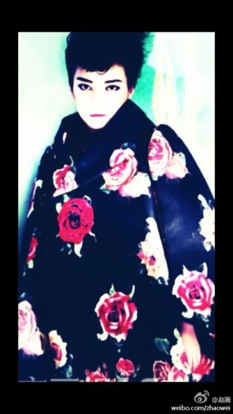 趙薇微博曬新寫真照被稱似王菲