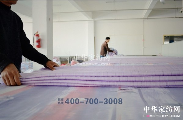 晚美家紡強勁后盾,走近生產(chǎn)