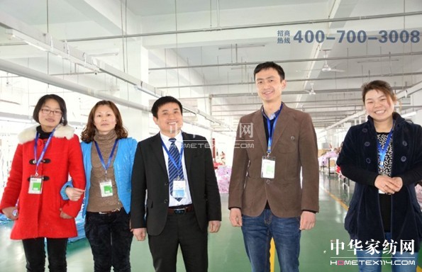 晚美家紡強勁后盾,走近生產(chǎn)