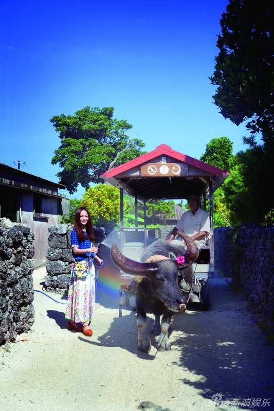 姚笛清新旅游寫真 釋放快樂情緒