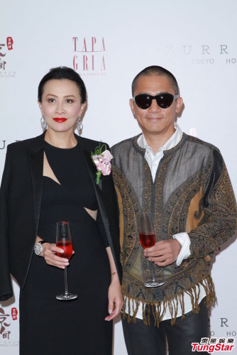 劉嘉玲大笑否認查崗梁朝偉 稱感情堅固