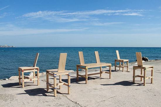 游牧式組裝靠椅