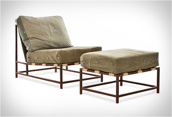 帥氣軍綠色沙發床