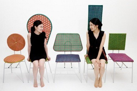 簡單實用的手工竹椅