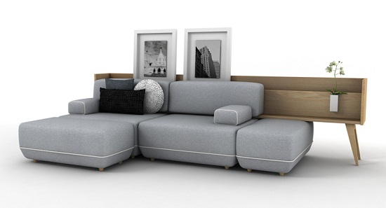 多功能于一體的沙發設計
