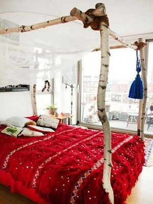 睡床創(chuàng)意有點(diǎn)潮 你能接受嗎?