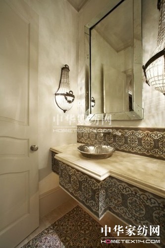 【4】盡享異域風(fēng)情摩洛哥風(fēng)格奢華浴室