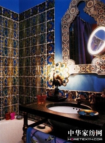 【6】盡享異域風情摩洛哥風格奢華浴室