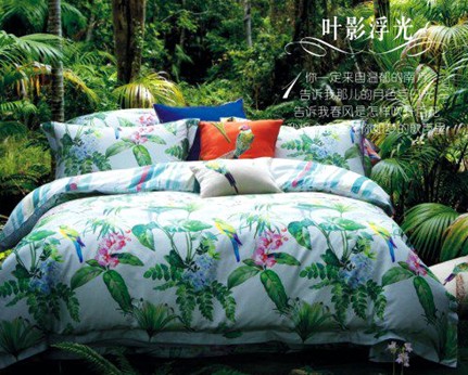 2015晚安家紡春季新品清新上市