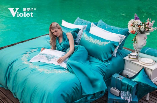 紫羅蘭美翻整夏,醉心床單與復(fù)古家居融合
