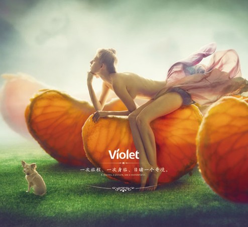 紫羅蘭•詩人的靈魂:愛,就是純粹、干凈